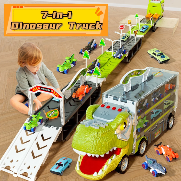 Magic Track Track™ Dinosaur World Road Race, Flexible track toy