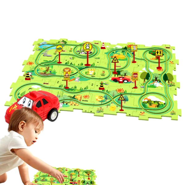 Magic Track Track™ Puzzle racer track set toy