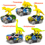 Dinosaur race Track Toy for Kid flexible car track