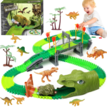 Magic Track Track™ Dinosaur World Road Race, Flexible track toy