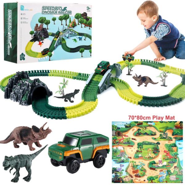 Magic Track Track™ hot wheels dinosaur track